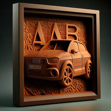 3D model Audi A2 (STL)